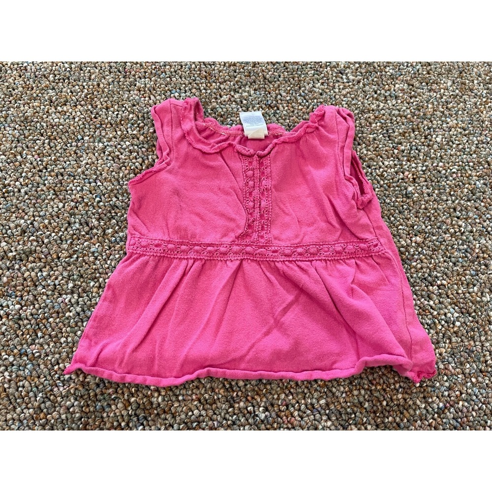 Old‎ Navy Girls Pink Summer Top 6-12M